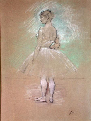 Dancer, 1885-86 (pastel on paper)