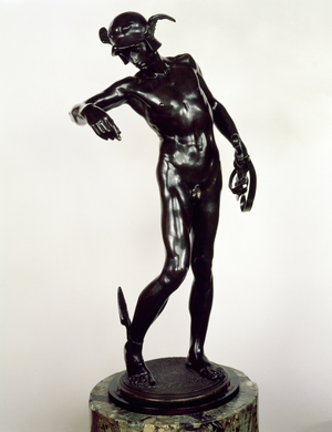 Perseus Arming, first cast in 1881 (bronze)