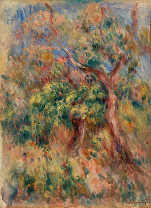 Trees, 1915-16 (oil on canvas)