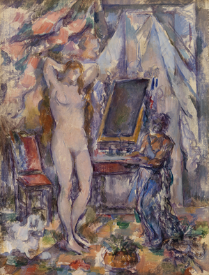 The Toilette, 1885-90 (oil on canvas)