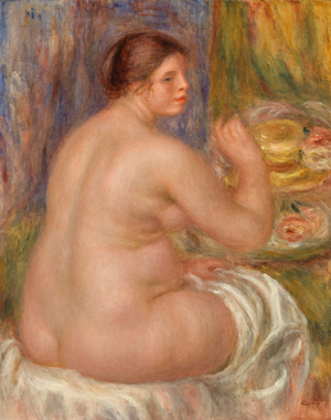 Seated Nude, the Pregnant Woman (oil on canvas)