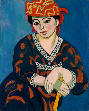The Red Madras Headdress, 1907 (oil on canvas)