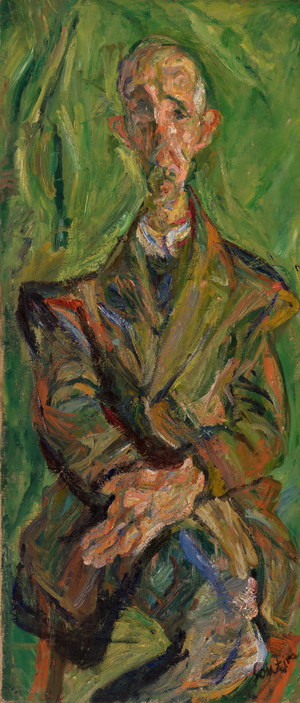 Portrait of a Man, c.1921 (oil on canvas)
