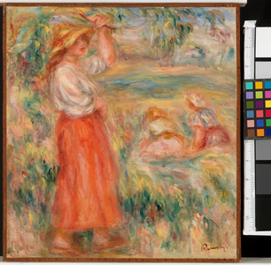 Reapers, c.1919 (oil on canvas)