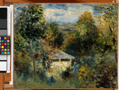 House in the Woods, 1875 (oil on canvas)