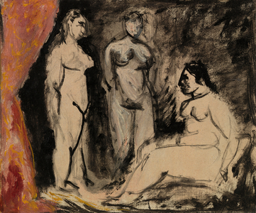 Three Nudes, 1906 (oil on canvas)