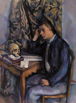 Young Man and Skull, 1896-98 (oil on canvas)