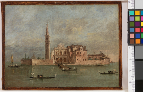 Venetian Church (oil on canvas)