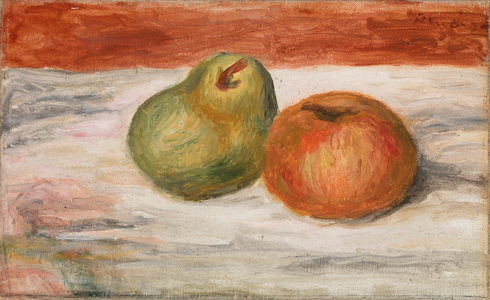 Apple and Pear, 1909-11 (oil on canvas)