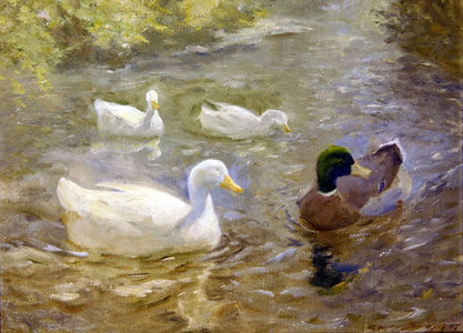 Haze and Sunshine (oil on canvas)