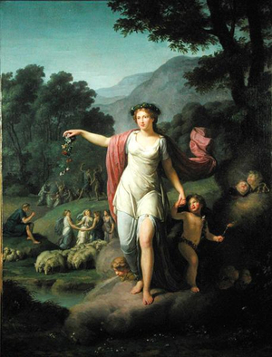 Spring (oil on canvas)