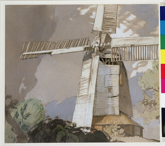 Oldlands Mill, Ditchling (w/c, gouache on paper)