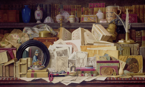 Heirlooms, 1888 (w/c on paper)