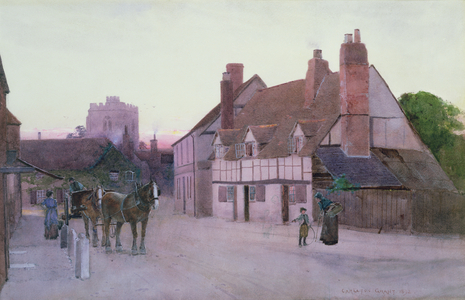 Twilight, Cookham, 1892 (w/c on paper)