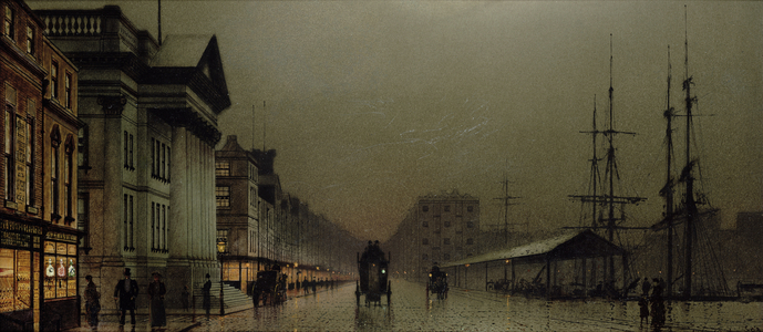 Liverpool, 1893 (oil on board)