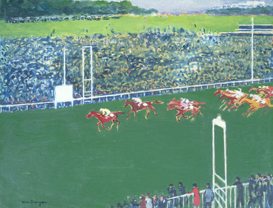Longchamps (oil on canvas)