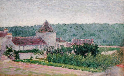 The Dovecote, 1890 (oil on panel)