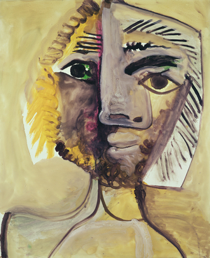 Figure, 31st July 1971 (oil on canvas)
