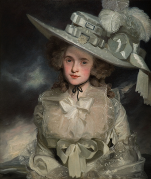 Portrait of Mary Boteler of Eastry, Kent, 1786 (oil on canvas)