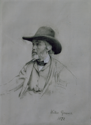 Thomas Carlyle (1795-1881), 1872 (chalk)