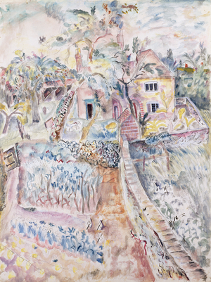 Piggotts Farm (Eric Gill's House) (w/c)