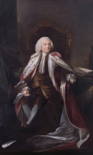 George Parker, 2nd Earl of Macclesfield (oil on canvas)