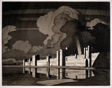 Aigues Mortes (etching)