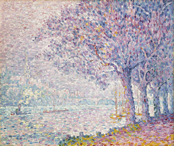 The Seine at St. Cloud, 1903 (oil on canvas)