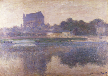 Vernon Church in Fog, 1893 (oil on canvas)