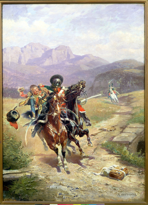 A Cavalry Encounter during the Battle of Solferino, 24 June 1859