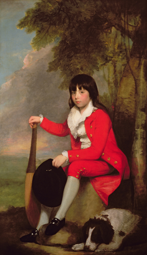 Portrait of Master Day (oil on canvas)
