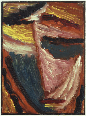 Meditation (oil on canvas)