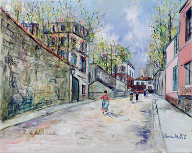 Rue des Saules a Montmartre