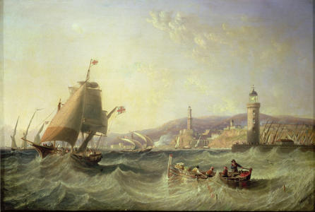 Genoa, 1862 (oil on panel)