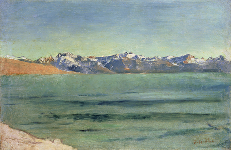 Sunrise Over Mont Blanc, c.1890 (oil on canvas)
