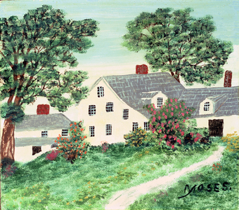 Summer (oil on masonite)