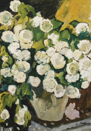 Snow Balls (oil on canvas)