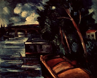 The Seine at Chatou (oil on canvas)