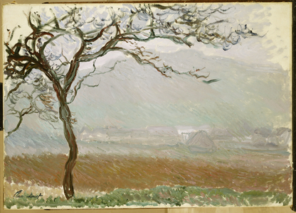 Giverny Countryside (oil on canvas)