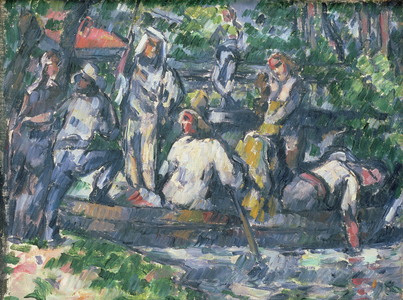 Leaving on the Water, 1879-82 (oil on canvas)