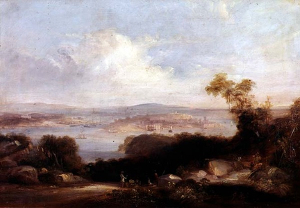 Extensive view of Sydney Harbour (painting)