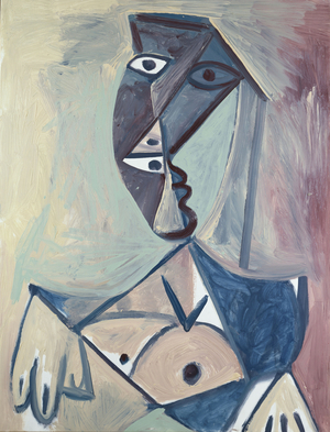 Buste de Femme, 26th June 1971 (oil on canvas)