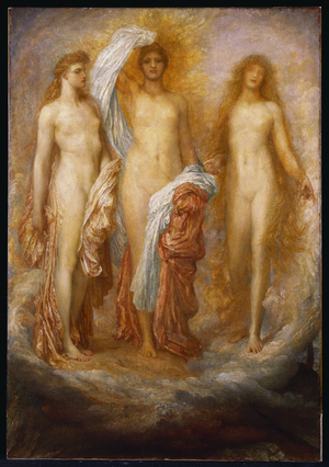 Olympus on Ida (The Judgement of Paris), 1885 (oil on canvas)