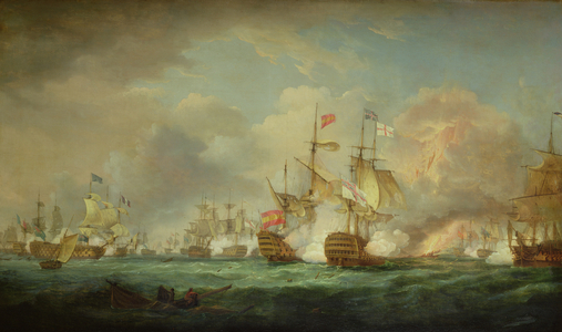 Battle of Trafalgar, 21st Oct. 1805
