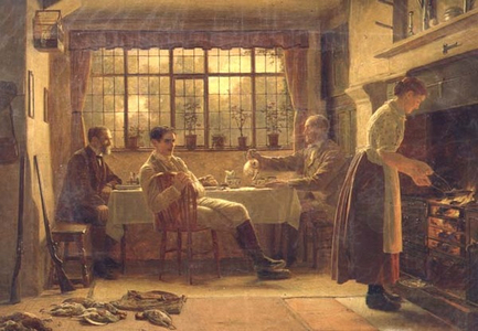 The First of September, 1886 (oil on canvas)