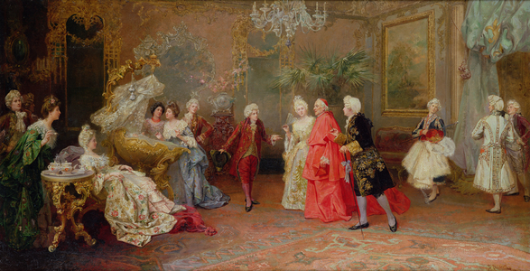 The Cardinal's first visit (painting)