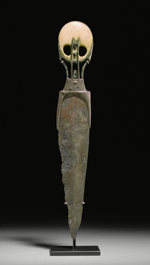 Dagger, 12th - 13th Dynasty, c.1991-1640 BC (bronze & alabaster)