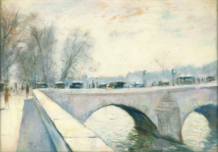 Pont Royal, Paris, Winter