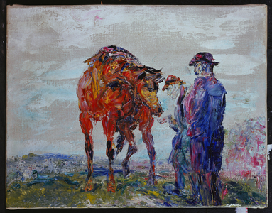 Youth, 1946 (oil on canvas)
