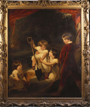 The Children Of John Angerstein, M.P. (oil on canvas)